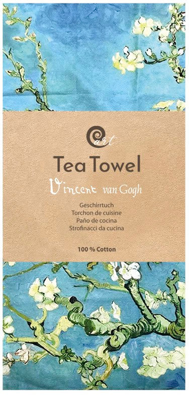 Art Tea Towel - Almond Blossom