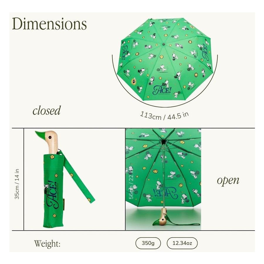 Duckhead Compact Umbrella - Peanuts Ace