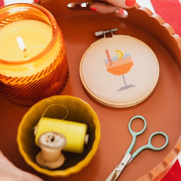 Cross-Stitch Kit - Aperol