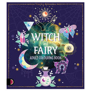 Adult Colouring Book - Witch & Fairy