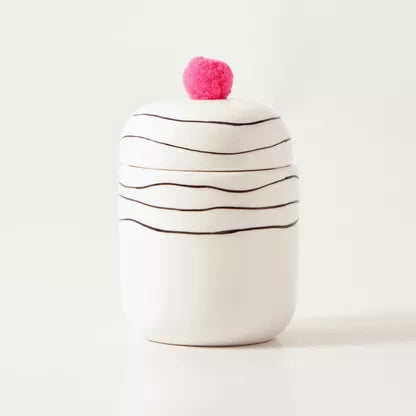 Pom Pom Jar Orange or Pink