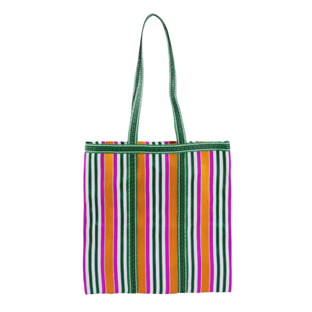 Tote Bag - Ajaccio Fuchsia Green