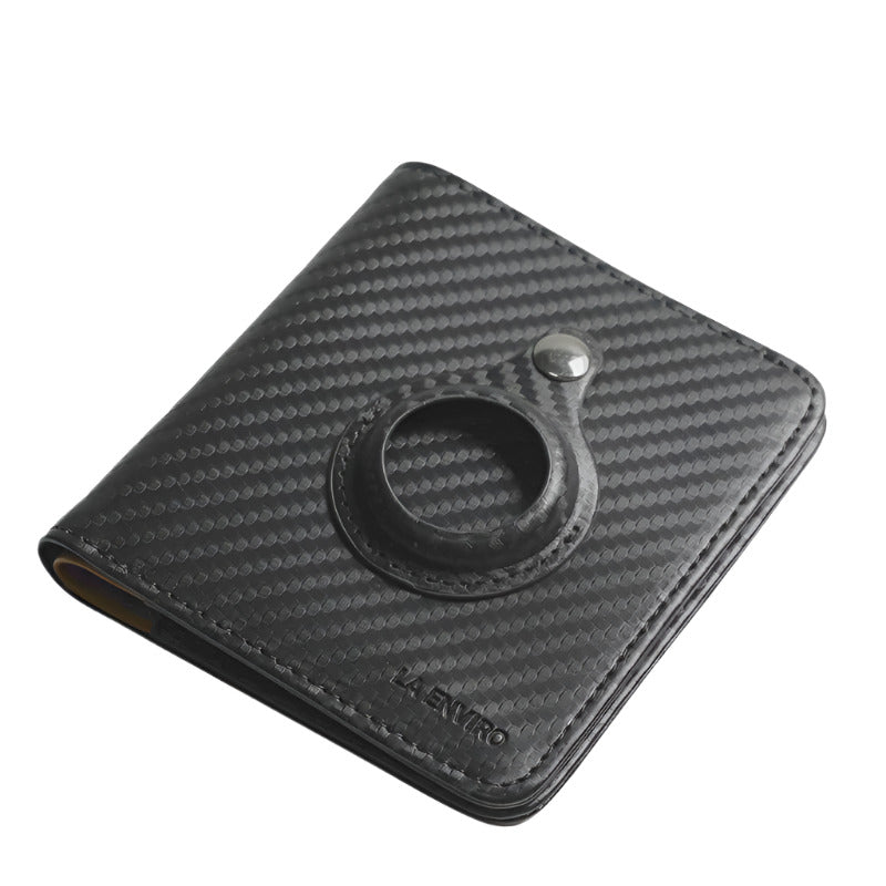 Freo Airtag Wallet - Carbon Black