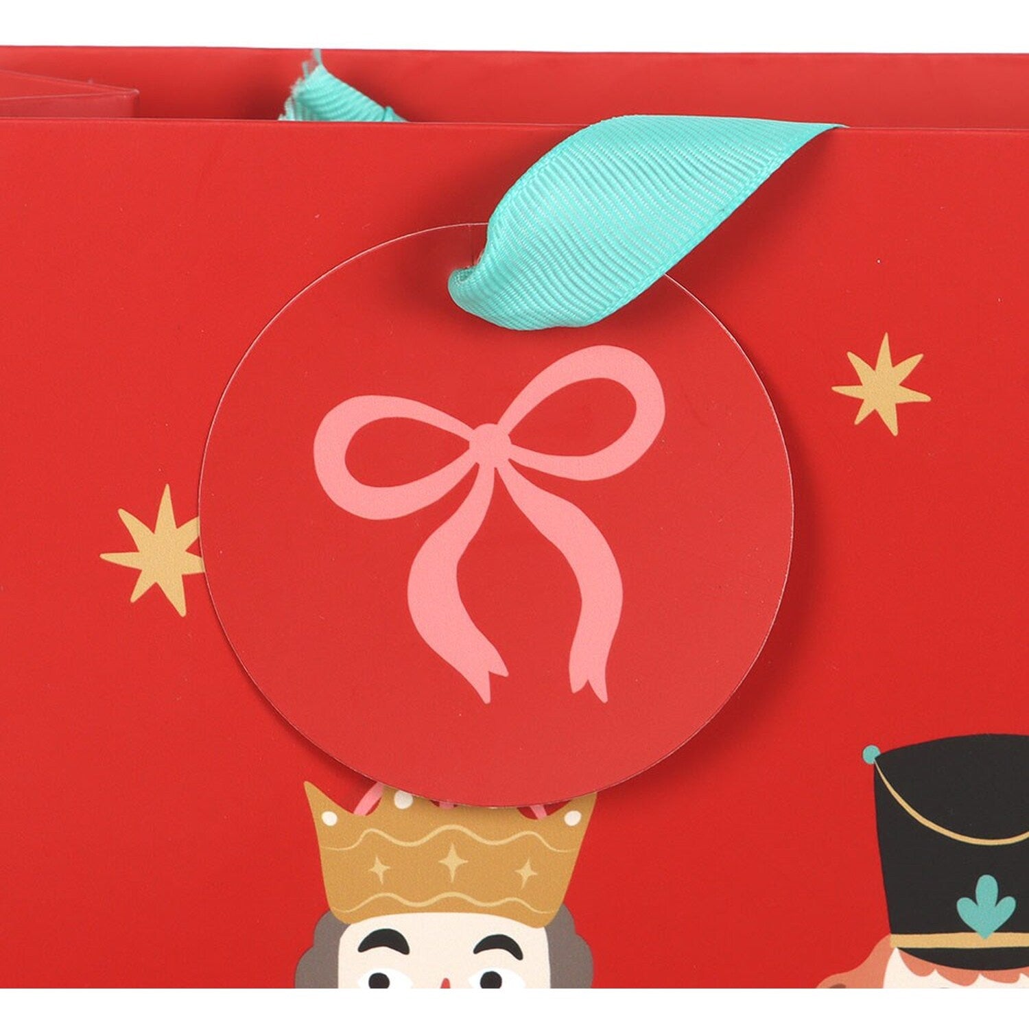 Gift Bag 33cm - Nutcracker Red