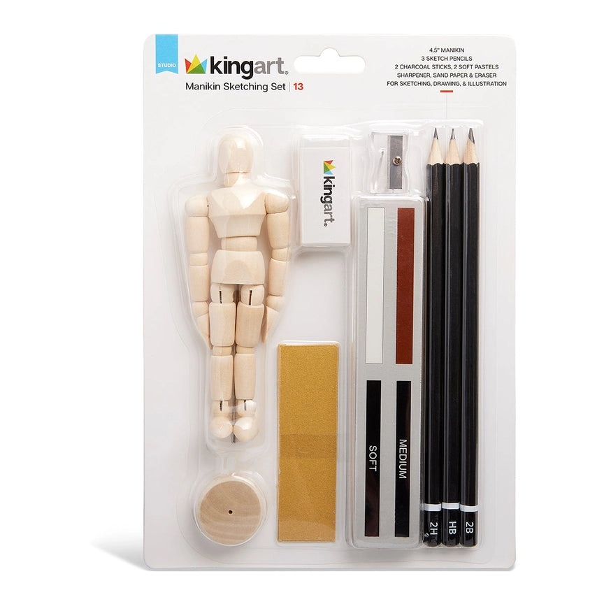 Sketch & Draw Set - 13 Piece