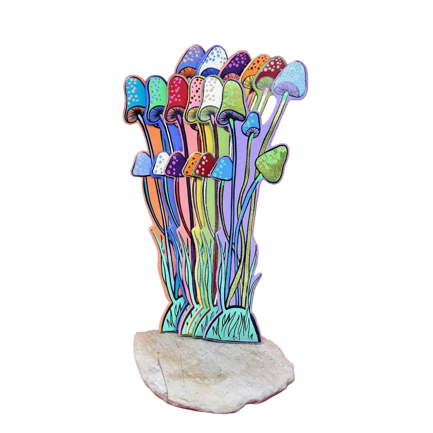 Mushroom Bookmark - Apple