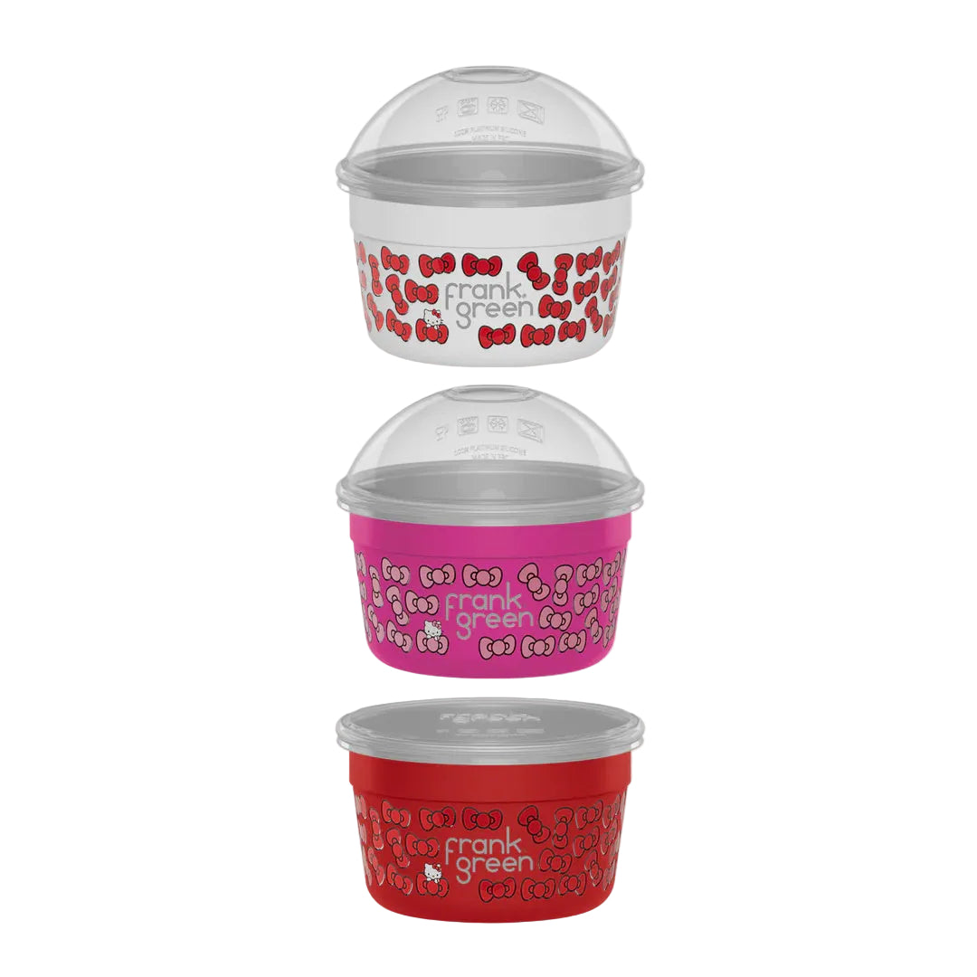 To Go Bowl Trio Pack of 500ml - Hello Kitty
