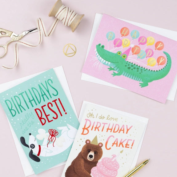 Alligator Birthday Card