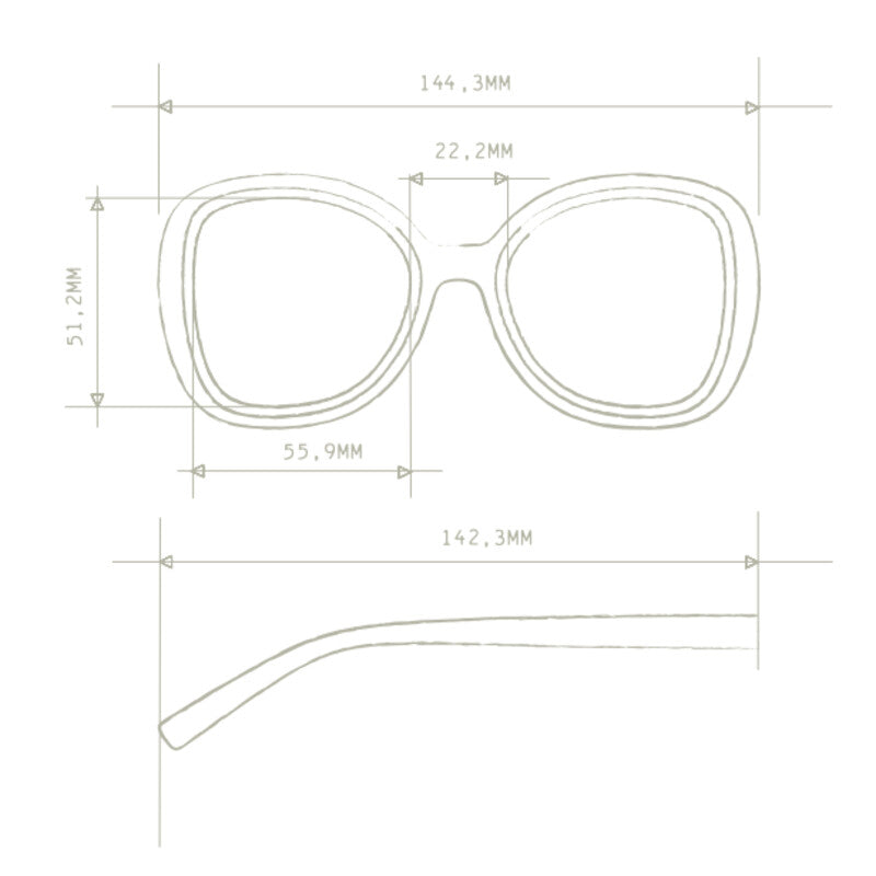 Okkia Sunglasses - Anna Black