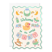 Welcome to the World Baby Card