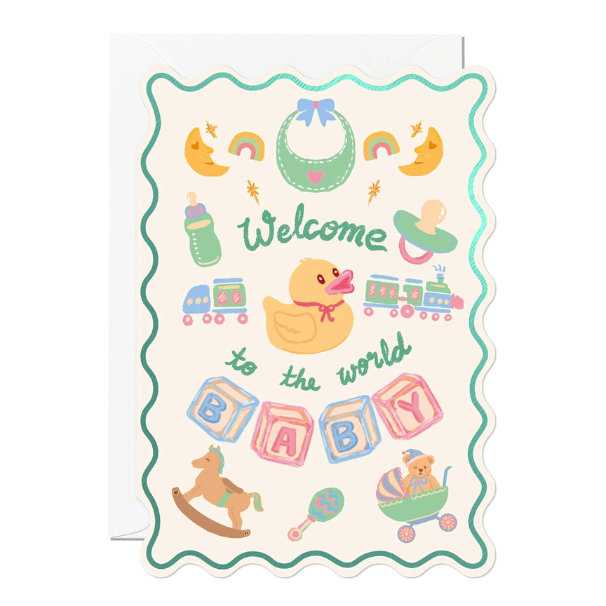 Welcome to the World Baby Card