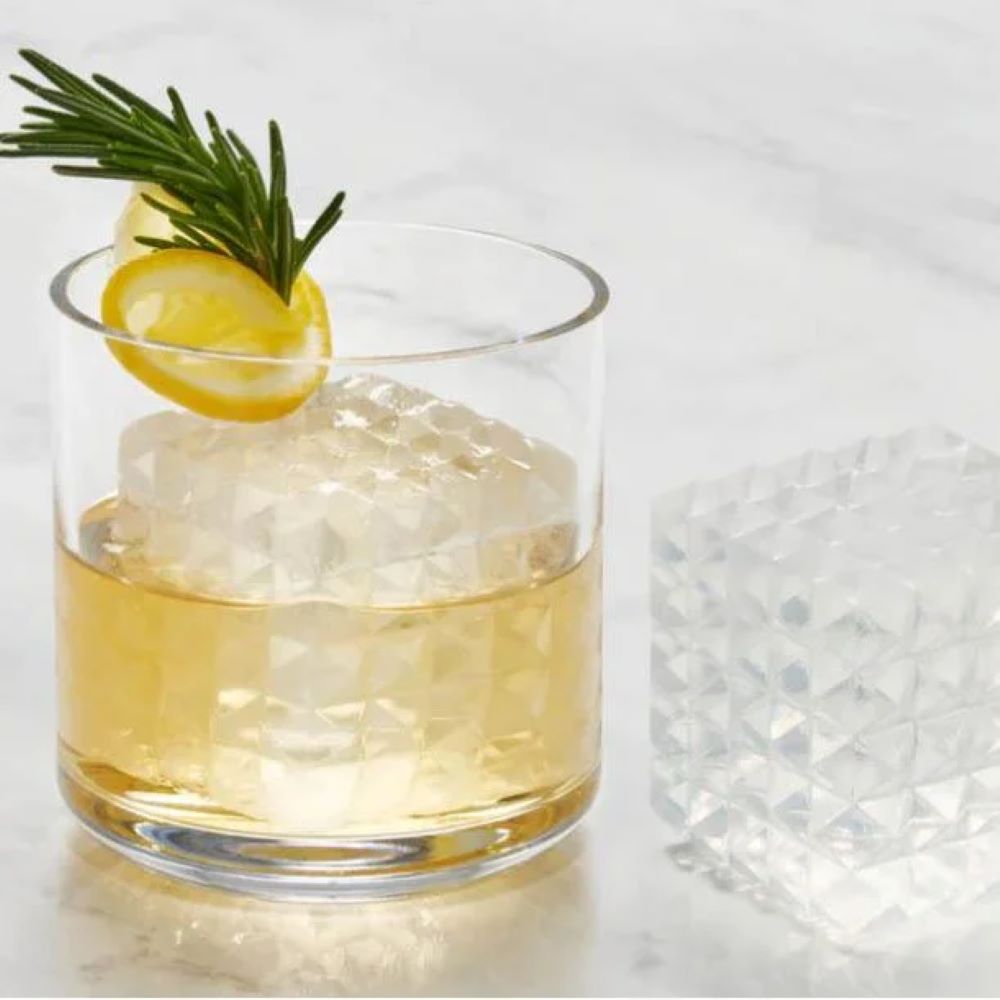 Peak Cocktail Ice Cube Cubic - Charcoal