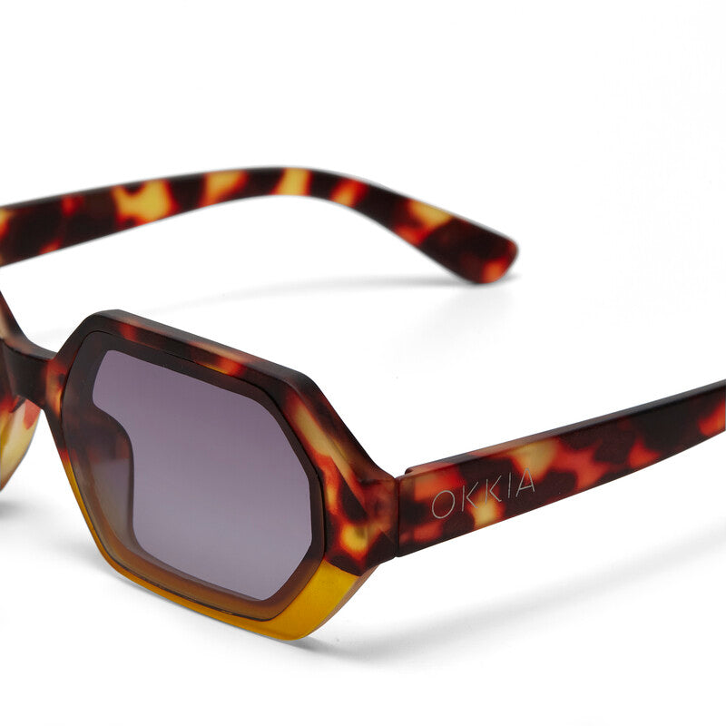 Okkia Sunglasses - Andrea Havana Yellow