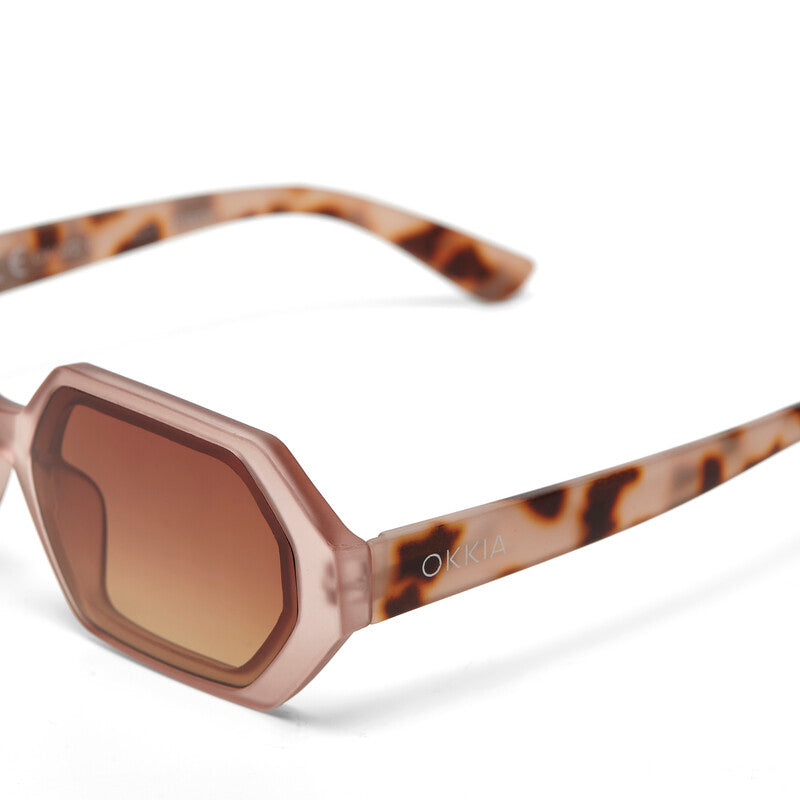 Okkia Sunglasses - Andrea Pink Havana