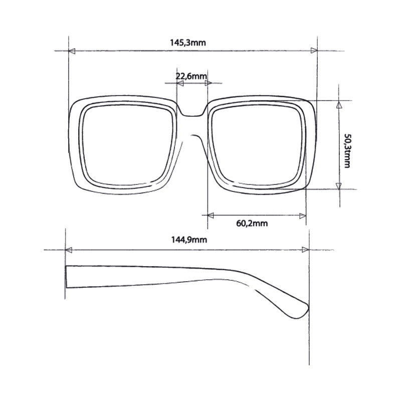 Okkia Sunglasses - Alessia Classic Havana