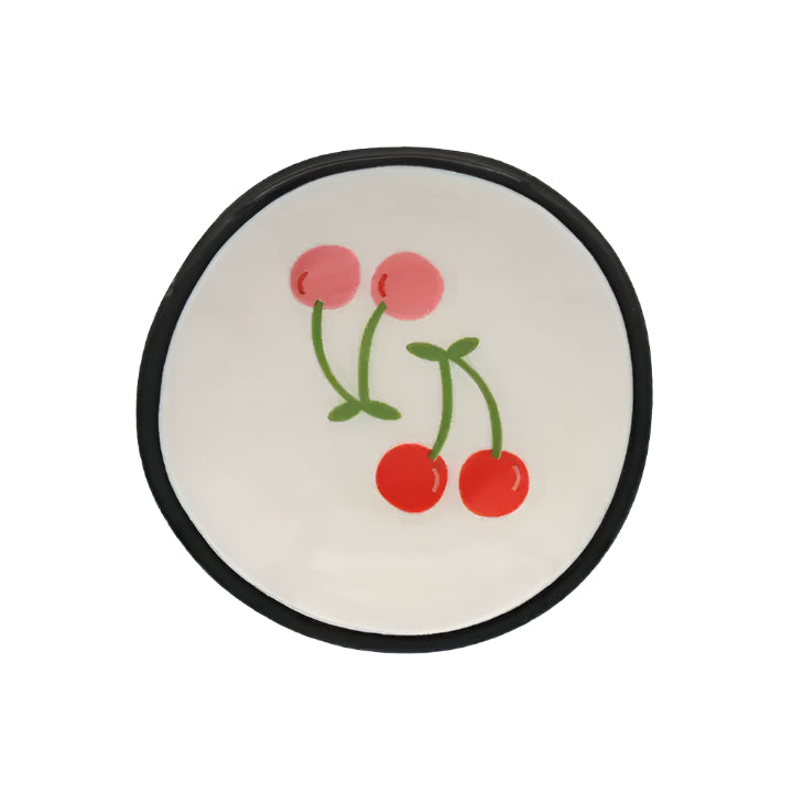 Ring Dish - Two Double Cherry
