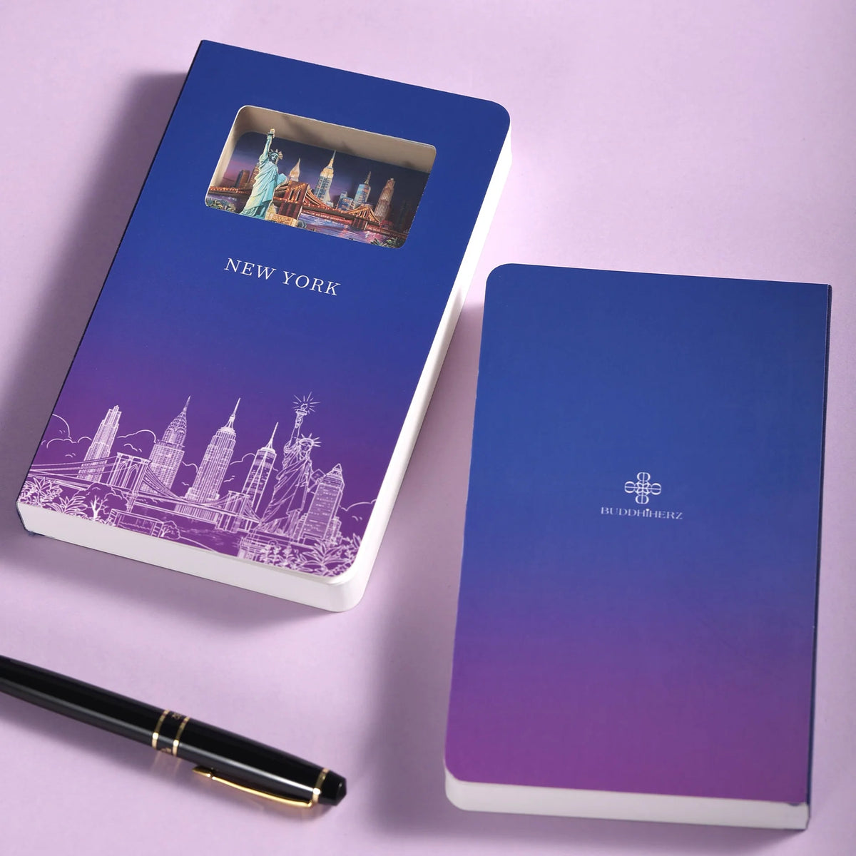 3D Paper Art Notebook - New York