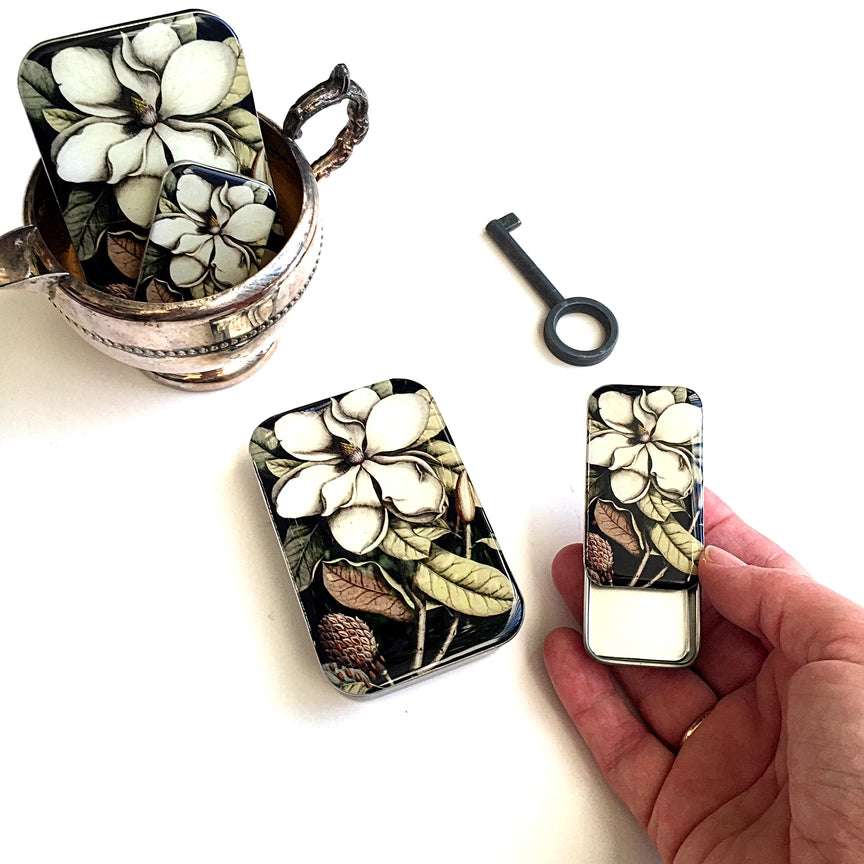 Notions Tin Large - Magnolia