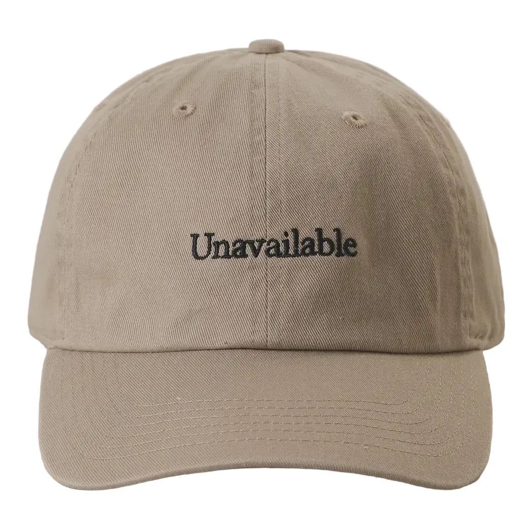 Embroidered Baseball Cap - Unavailable - Khaki