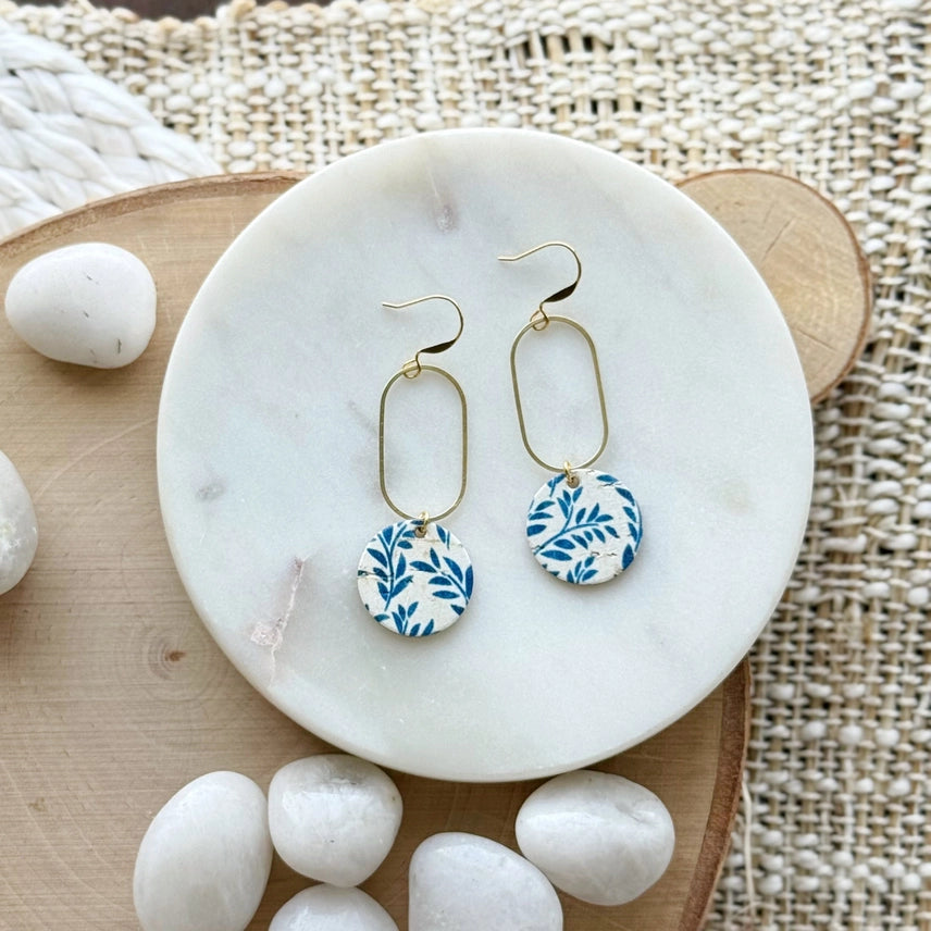 Cinta Drop Earrings - Thrifted China