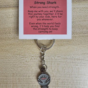 Little Joys Key Ring - Strong Shark
