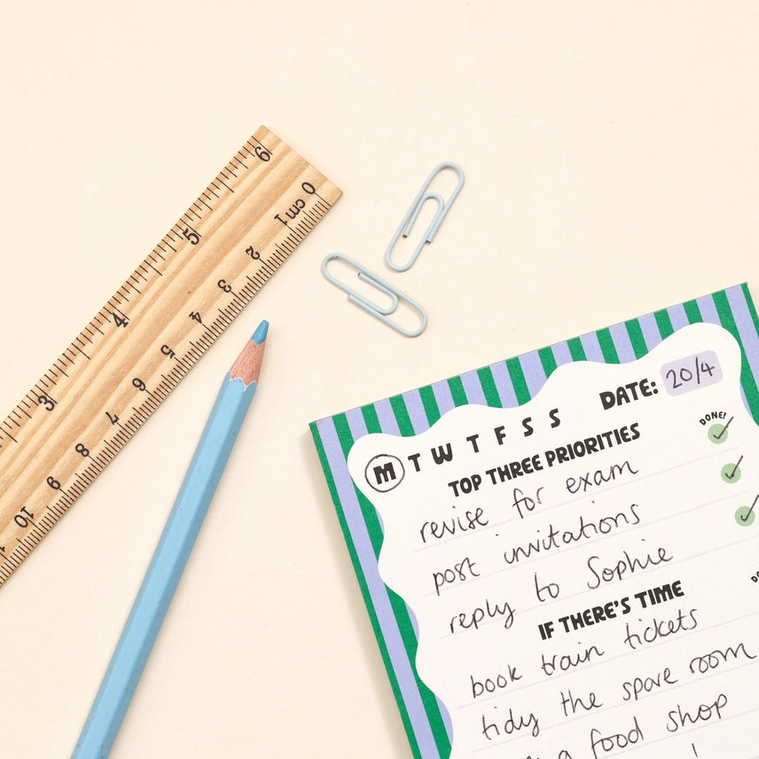 A6 Notepad - Daily Planner