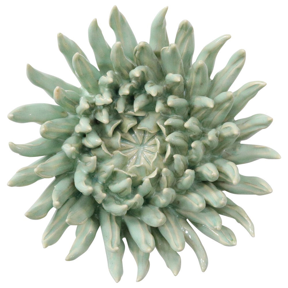 Ceramic Flower Chrysanthemum - Mist
