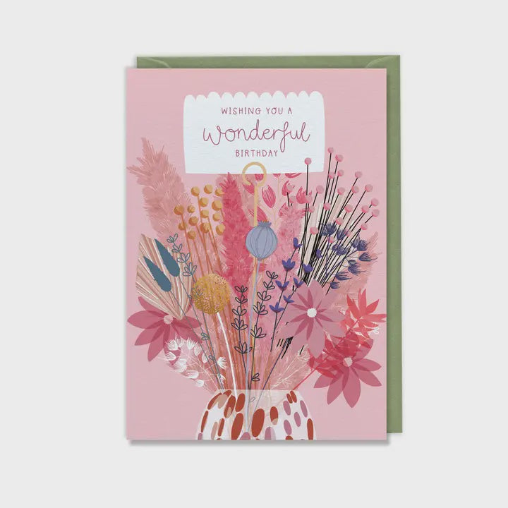A Wonderful Birthday Greeting Card