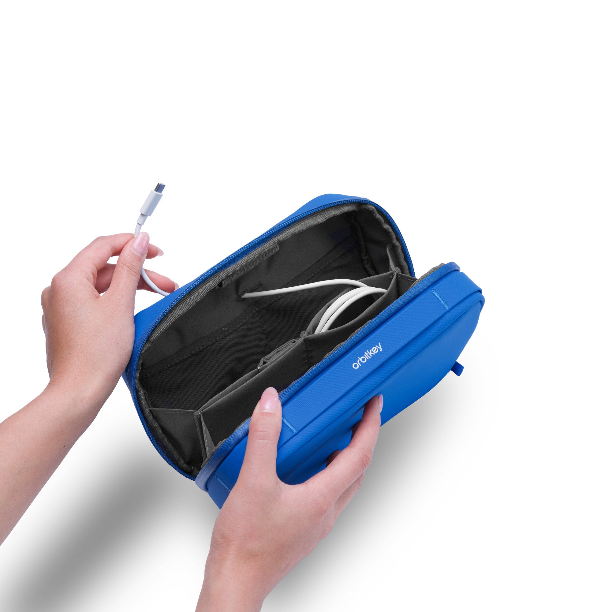 2 In 1 Tech Pouch - Cobalt