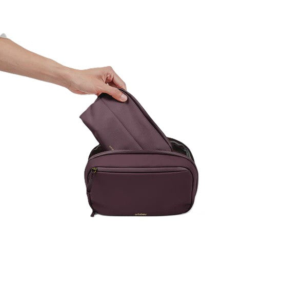 2 In 1 Tech Pouch - Plum