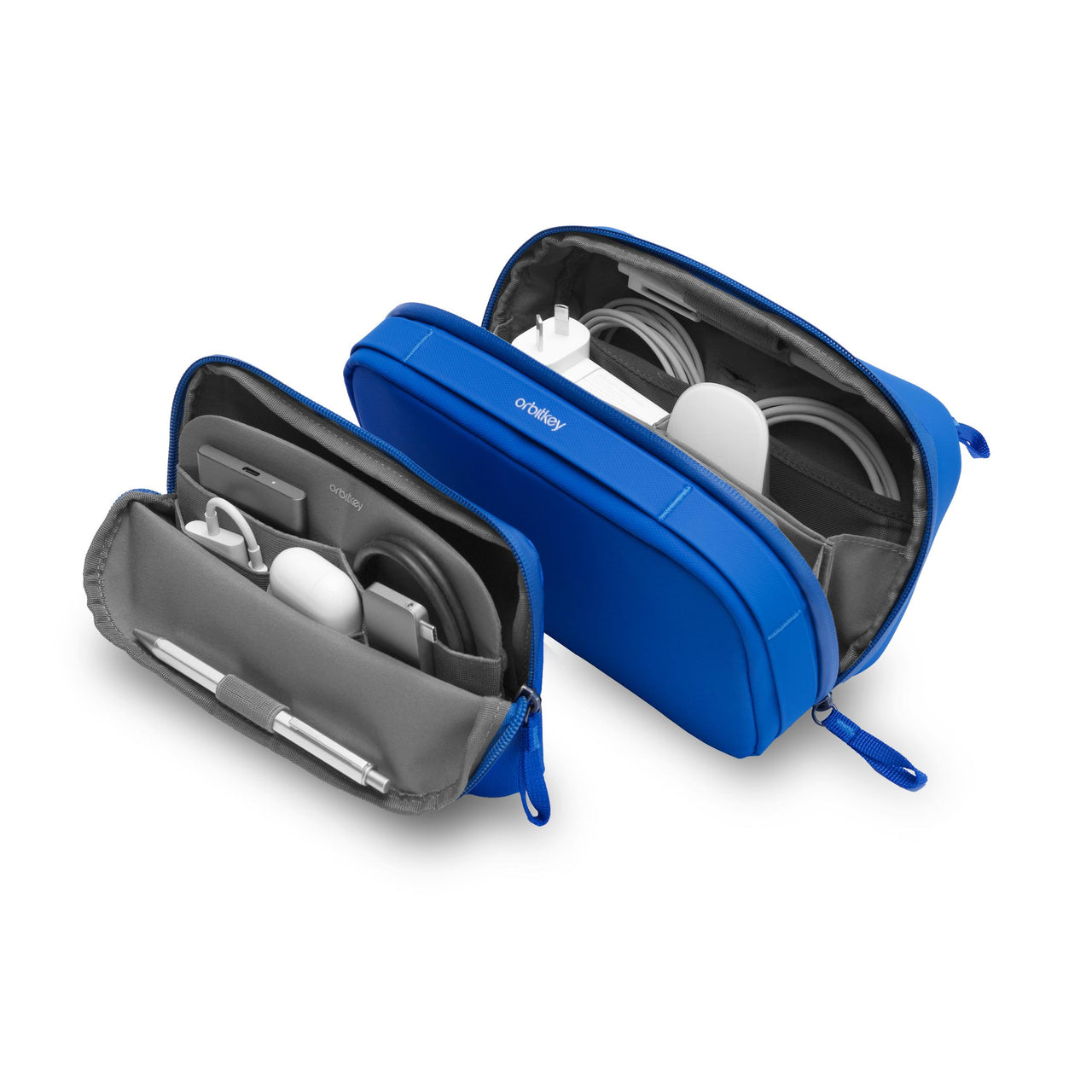 2 In 1 Tech Pouch - Cobalt