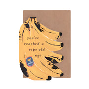 Ripe Bananas Birthday Card
