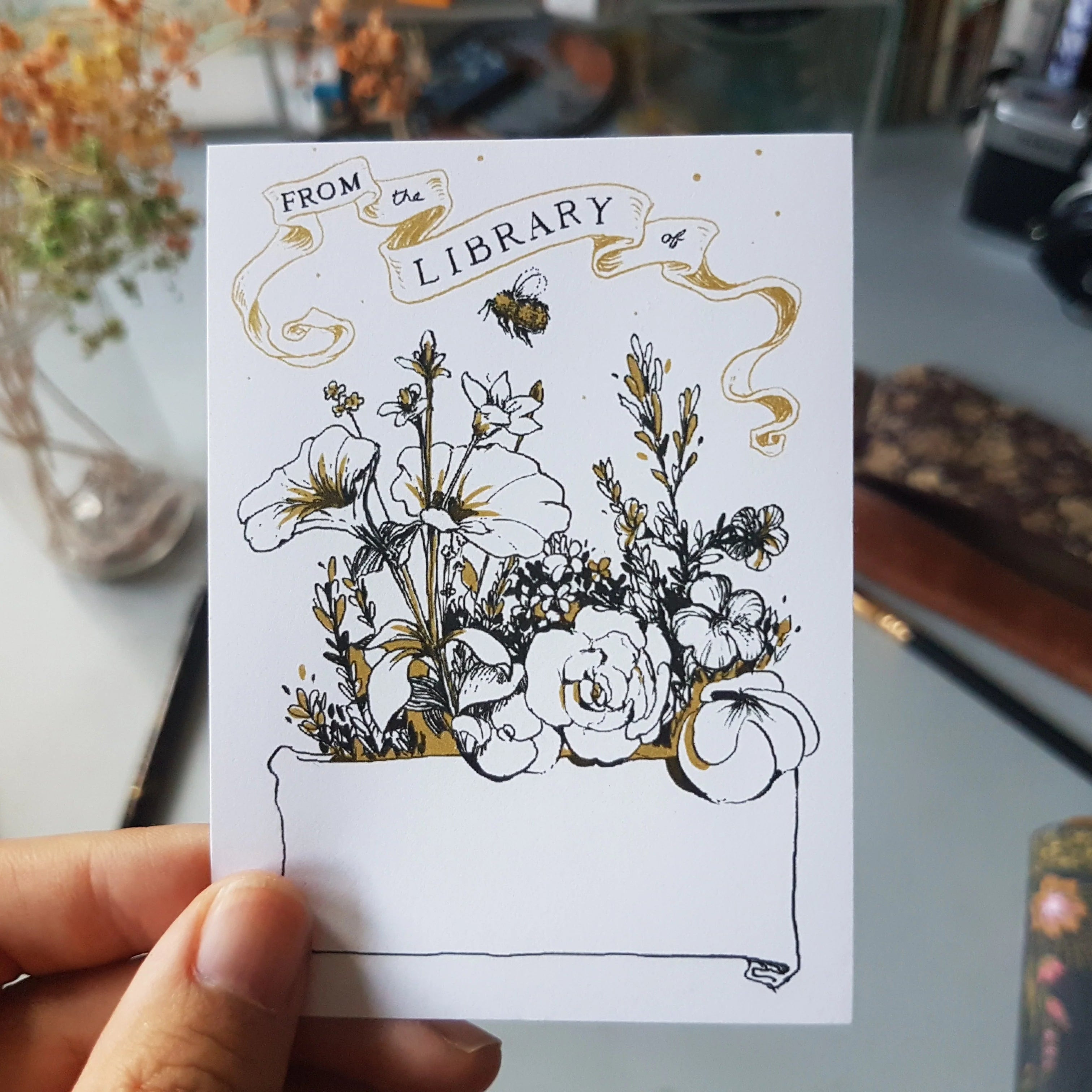 Bookplates - English Garden