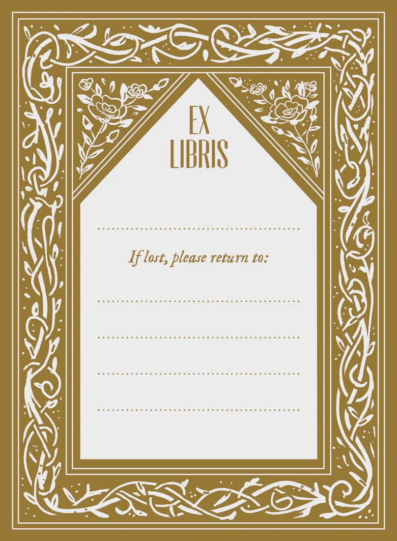 Bookplates - Tangled Vines