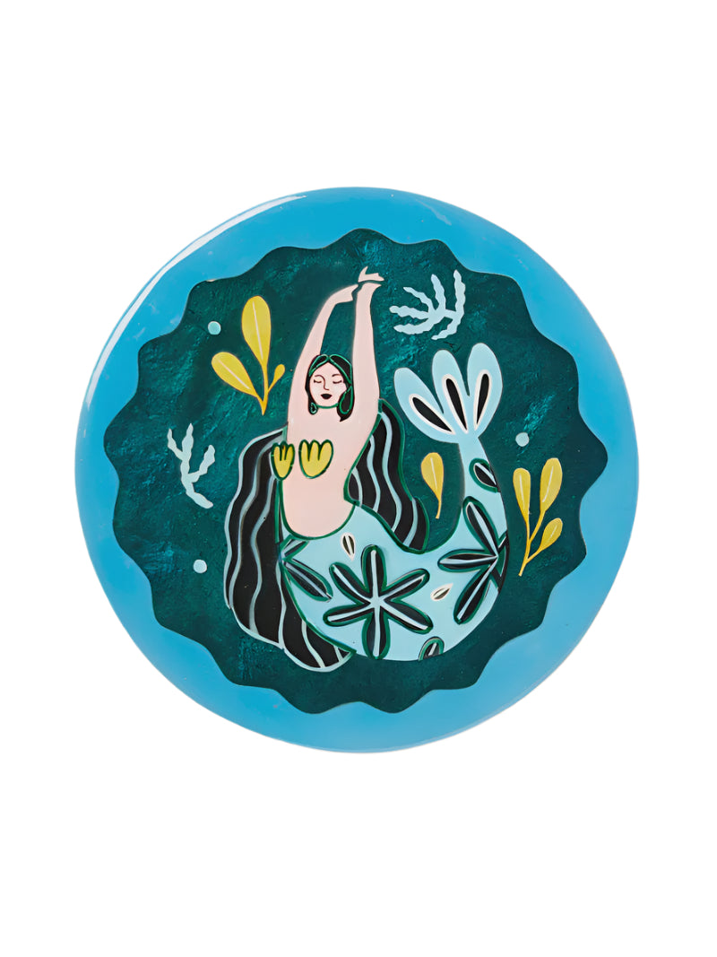 Capiz Shell Art Tile - Tideglow