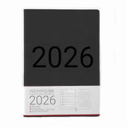 Luxe 2026 A5 Week-To-View Diary - Black
