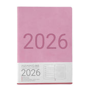 Luxe 2026 A5 Week-To-View Diary - Pink