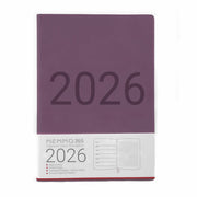 Luxe 2026 A5 Week-To-View Diary - Purple