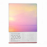 Luxe 2026 A5 Week-To-View Diary - Sunrise