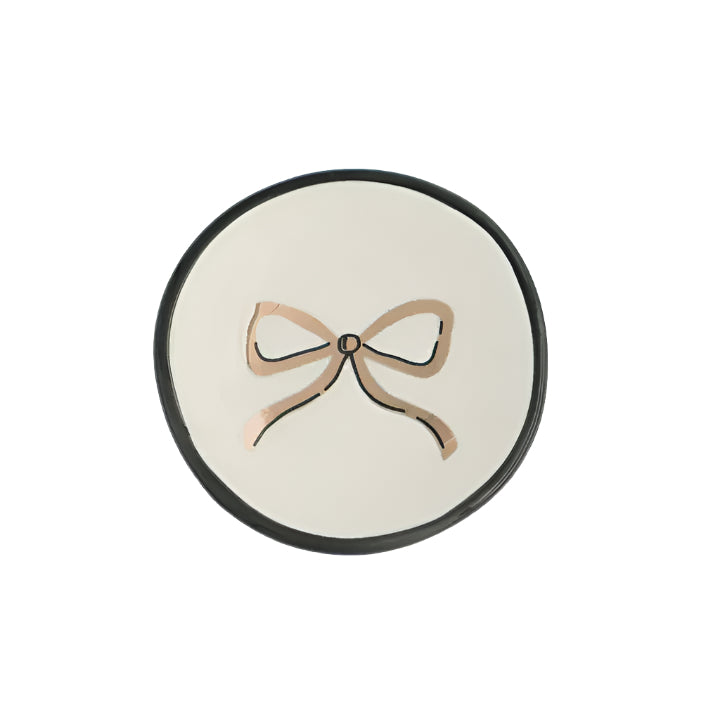 Ring Dish - Gold Bow