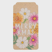 Recycled Gift Tags 10 Pack - Merry Xmas