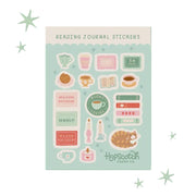 Reading Journal Sticker Sheet