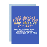 How Amazing You Are Card