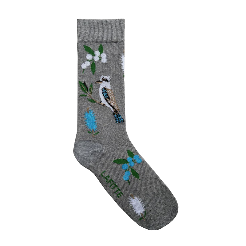Lafitte Socks - Kookaburra Grey (women 2-8)