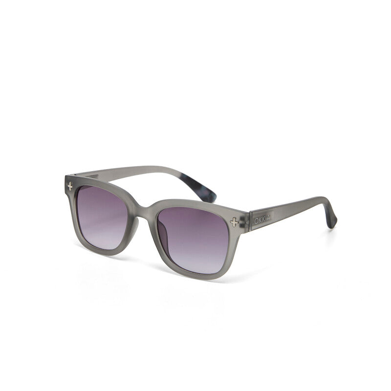 Okkia Sunglasses - Giovanni Translucent Grey