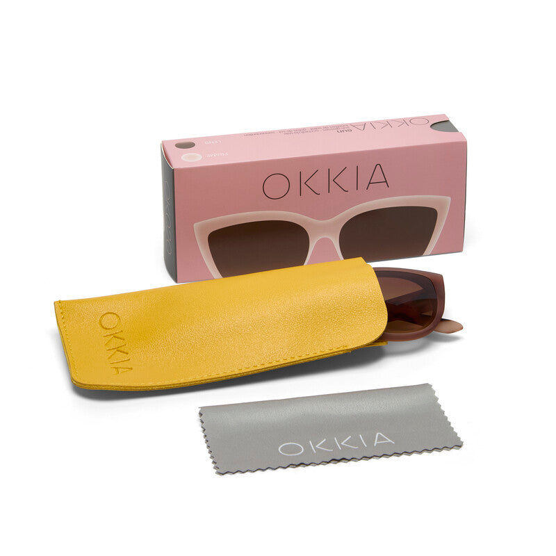 Okkia Sunglasses - Silvia Pink Havana