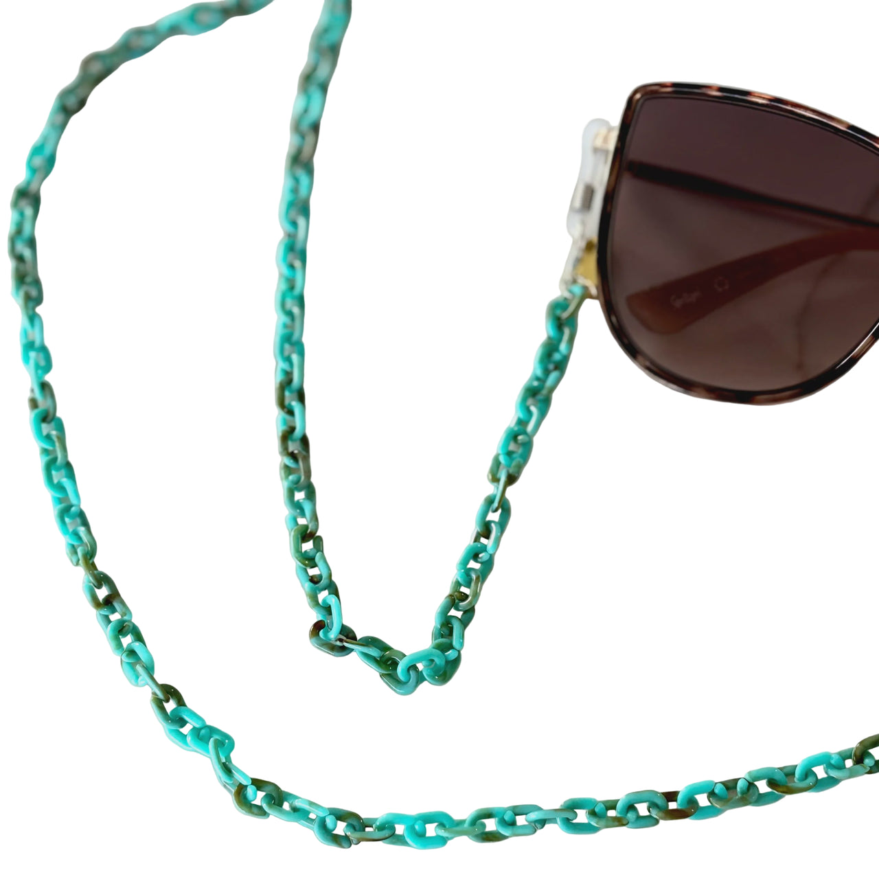 Glasses Chain Chunky - Nikki Beach Club Turquoise