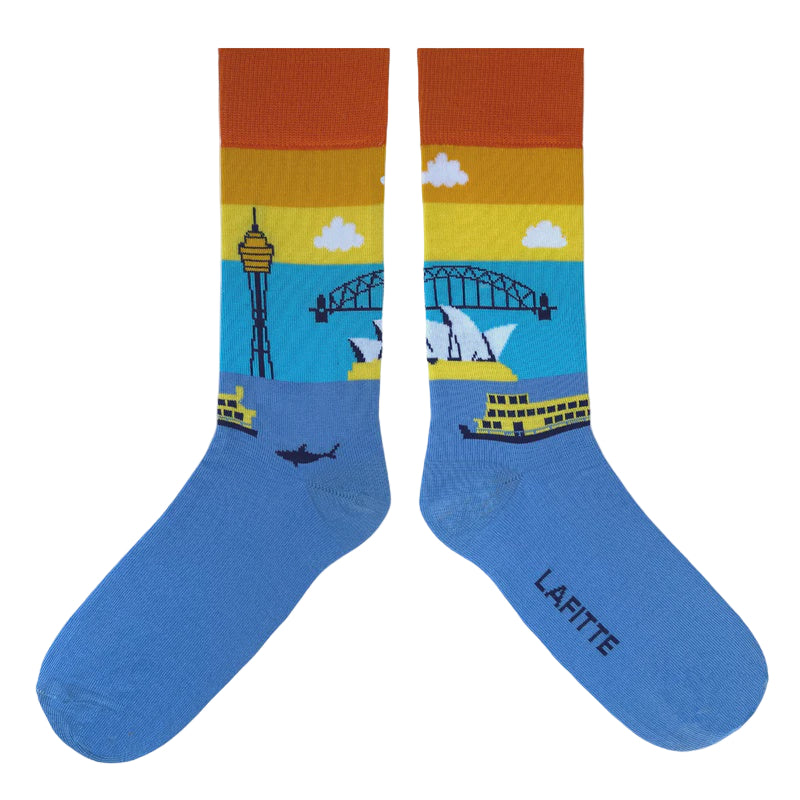 Lafitte Sock - Iconic Sydney (women 2-8)
