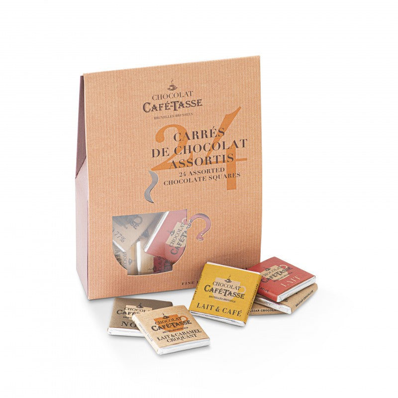 Assorted Chocolate Squares - Pack of 24