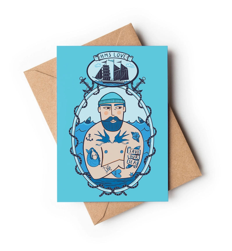 Tattooed Sailor Card